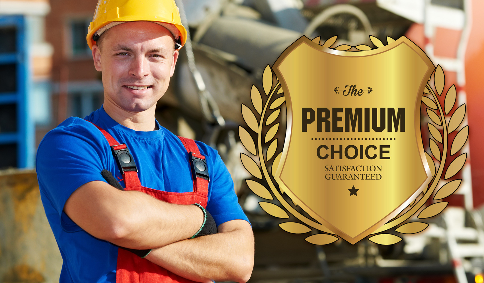 Concrete Work Premium Choice Medal